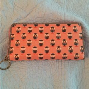 Pink leather Fossil wallet